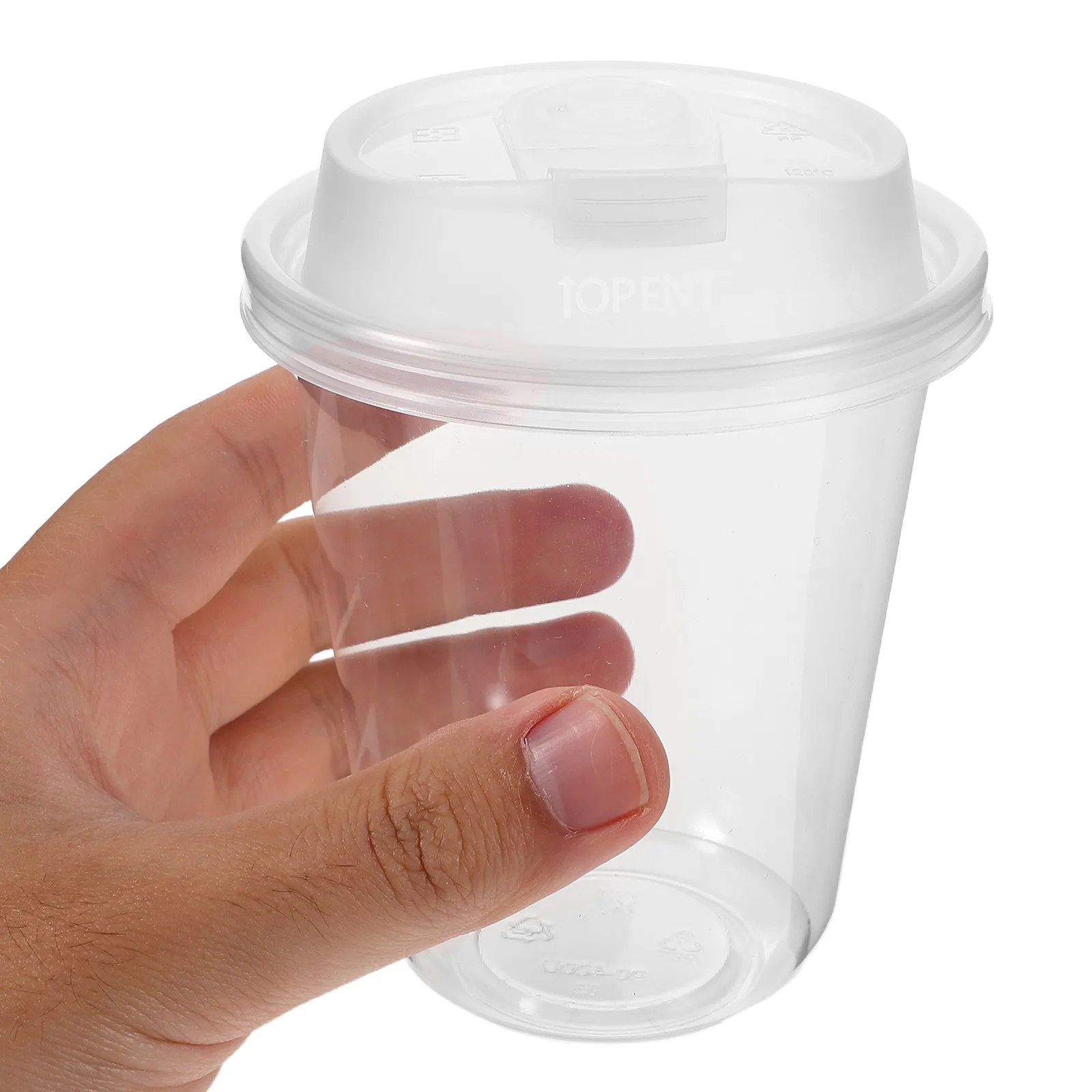 50Pcs Disposable Clear Plastic Coffee Cups Sip Lids Takeaway Cold Hot Beverage Cups Outdoor Travel Juice Lemon Tea 380Ml
50Pcs Disposable Clear Plastic Coffee Cups Sip Lids Takeaway Cold Hot Beverage Cups Outdoor Travel Juice Lemon Tea 380Ml