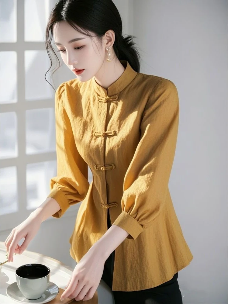 Новый китайский Sle National Trend irt New Spring Faion High-End Sensation Супер красивый уникальный милый желтый irt New A... 
Новый китайский Sle National Trend irt New Spring Faion High-End Sensation Супер красивый уникальный милый желтый irt New A...