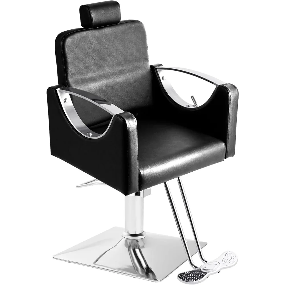 Salon Chair for Hair Stylist,Barber Chair for Home Barbershop with Professional Hydraulic Pump
Salon Chair for Hair Stylist,Barber Chair for Home Barbershop with Professional Hydraulic Pump