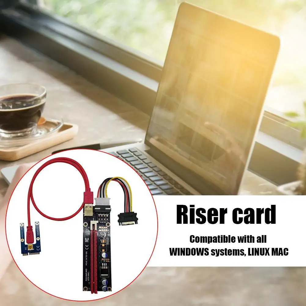 USB 3.0 PCIE Riser SATA на 4/6-контактный удлинитель 16X Кабель питания адаптера PCIE
USB 3.0 PCIE Riser SATA на 4/6-контактный удлинитель 16X Кабель питания адаптера PCIE