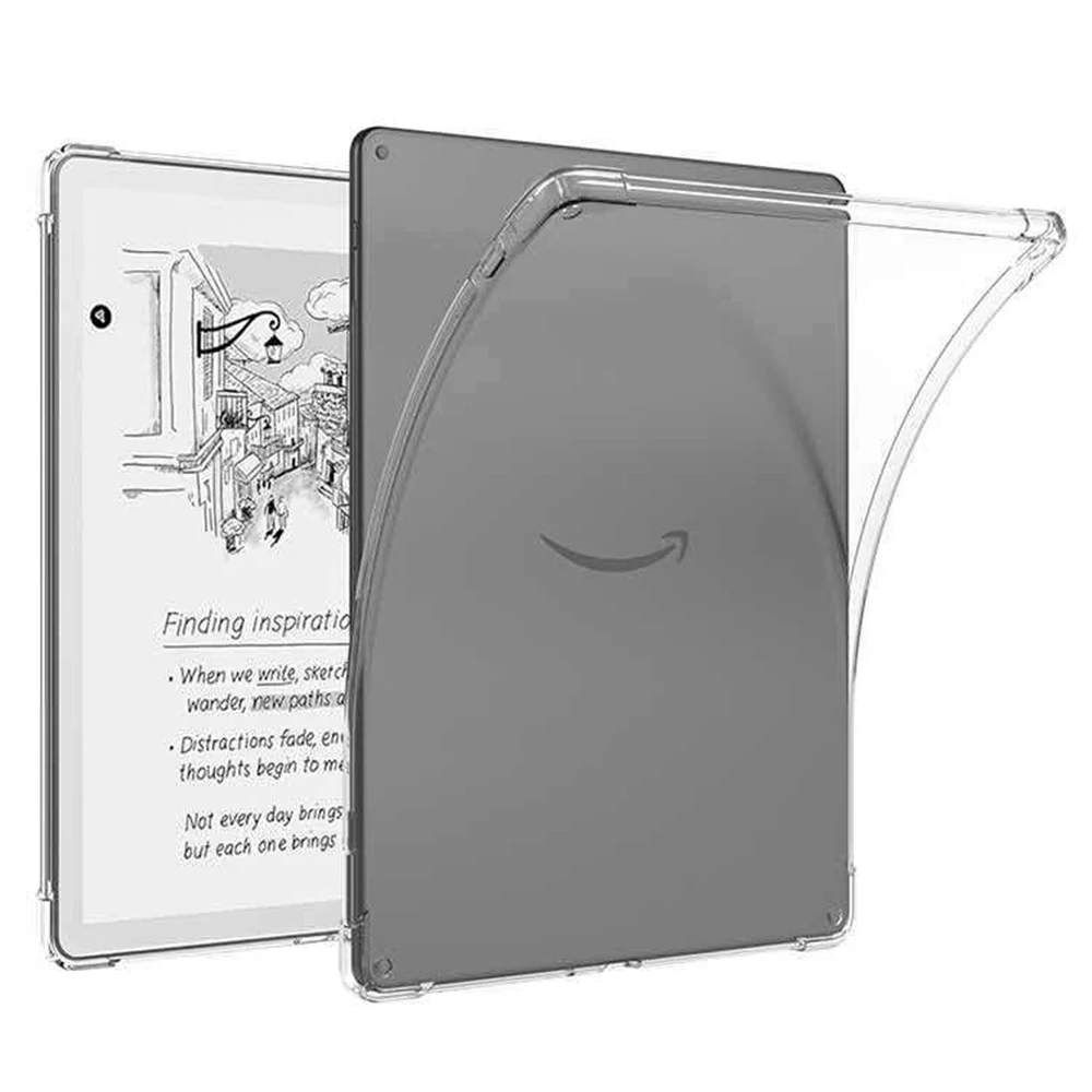 For Amazon Kindle Scribe Colorsoft Case Four Corner Shockproof Clear Tablet TPU Cover - Transparent
For Amazon Kindle Scribe Colorsoft Case Four Corner Shockproof Clear Tablet TPU Cover - Transparent
