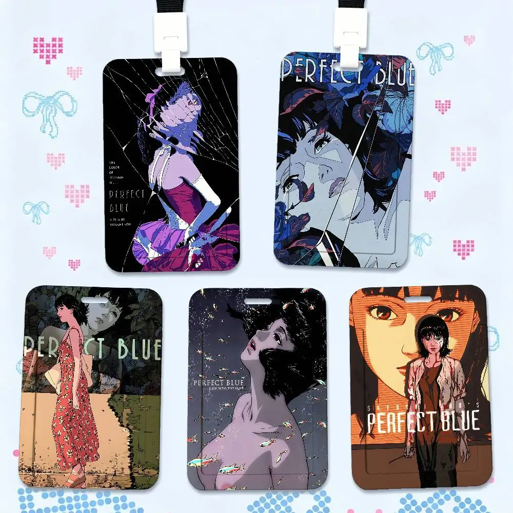 Classic Anime Perfect Blue Print Card Printed Tag Holder With Detachable Lanyard, Business Employee ID Card Holder
Classic Anime Perfect Blue Print Card Printed Tag Holder With Detachable Lanyard, Business Employee ID Card Holder