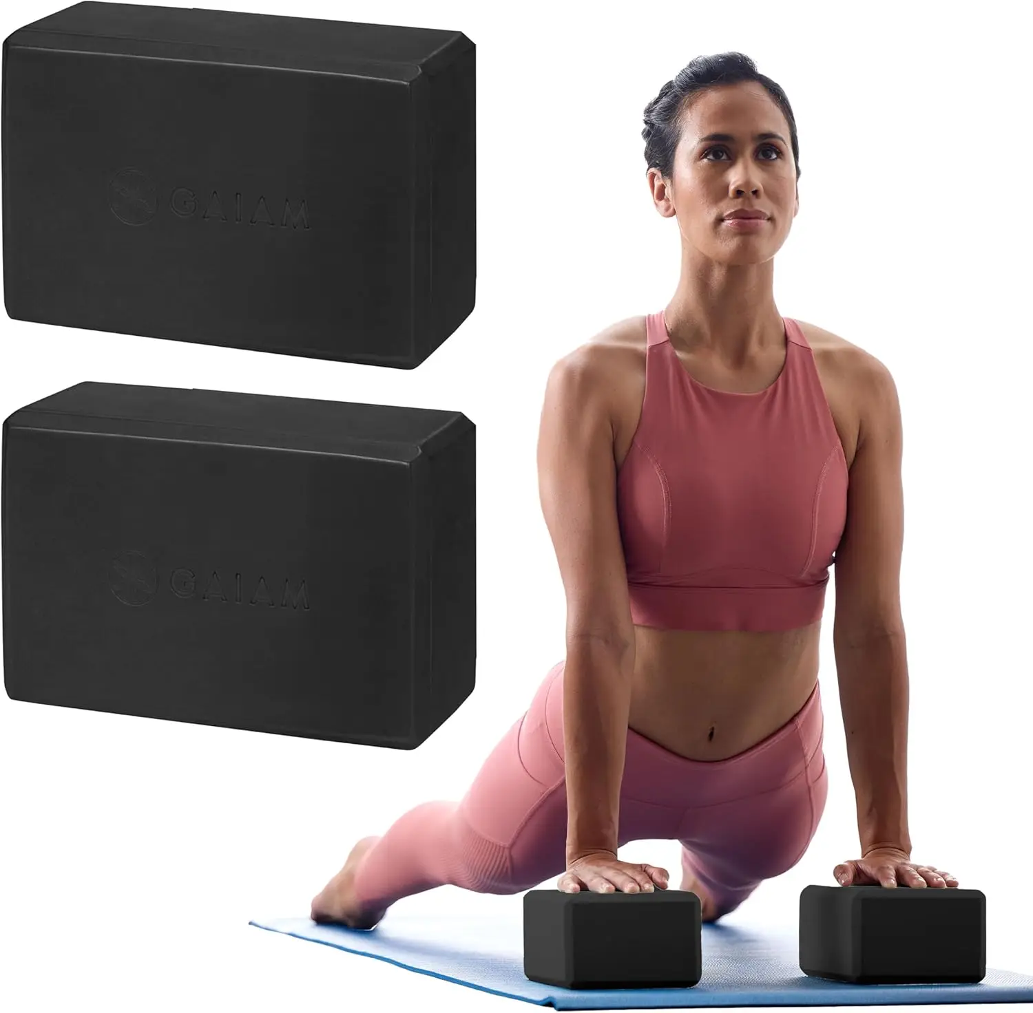Yoga Block for Stability and Balance - Non-Slip Foam with Beveled Edges for Yoga, Pilates, Meditation, 2 Pack
Yoga Block for Stability and Balance - Non-Slip Foam with Beveled Edges for Yoga, Pilates, Meditation, 2 Pack