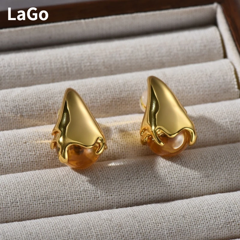 Modern Jewelry Hot Selling Elegant Temperament Simply Design Teardrop Earrings For Women Fashion Popular Accessories
Modern Jewelry Hot Selling Elegant Temperament Simply Design Teardrop Earrings For Women Fashion Popular Accessories
