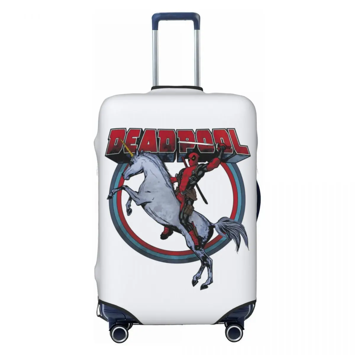 Custom Deadpool On Horseback Suitcase Cover Washable Travel Luggage Covers for 18-32 inch
Custom Deadpool On Horseback Suitcase Cover Washable Travel Luggage Covers for 18-32 inch