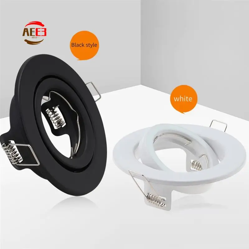 AEE3-LED Spotlights Frame Adjustable Downlight Led Holders Cutout 70Mm For MR16 GU10 Bulb Holder Recessed LED Spot Light
AEE3-LED Spotlights Frame Adjustable Downlight Led Holders Cutout 70Mm For MR16 GU10 Bulb Holder Recessed LED Spot Light