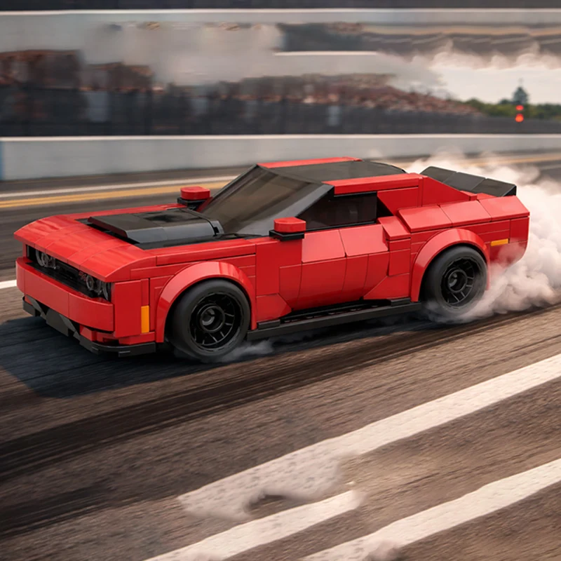 Speed Racing Car Model MOC Building Bricks SRT American Muscle Car Modular Technology Children Holiday Gifts Assemble Toys Suit
Speed Racing Car Model MOC Building Bricks SRT American Muscle Car Modular Technology Children Holiday Gifts Assemble Toys Suit
