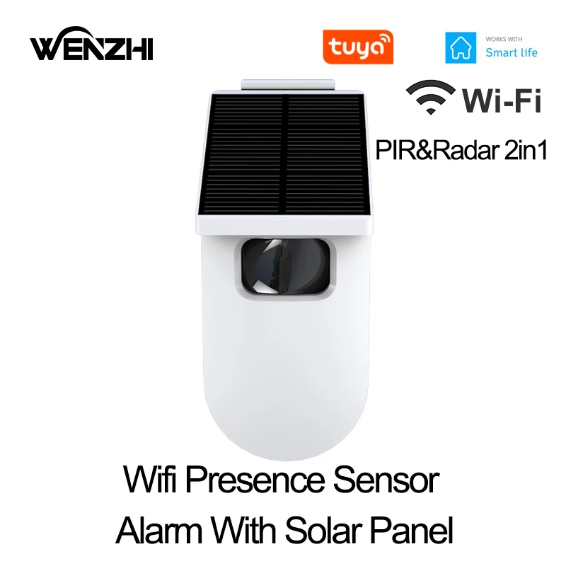 WiFI Motion Presence Sensor Alarm Pir&MicroWava Radar Anti-Theft Security System Outdoor Solar Panel Tuya Smart Life Home Remote
WiFI Motion Presence Sensor Alarm Pir&MicroWava Radar Anti-Theft Security System Outdoor Solar Panel Tuya Smart Life Home Remote