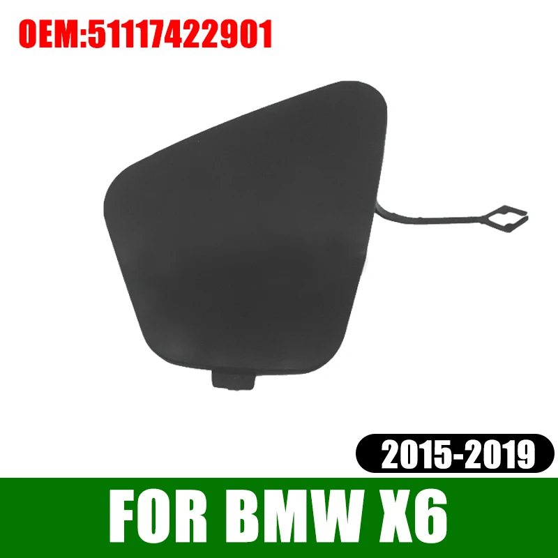 Car Front Bumper Towing Eye Hook Lid For BMW X6 F16 Sedan 2015-2019 2016 ABS Painted Trailer Cover Cap Garnish Trim Accessories
Car Front Bumper Towing Eye Hook Lid For BMW X6 F16 Sedan 2015-2019 2016 ABS Painted Trailer Cover Cap Garnish Trim Accessories