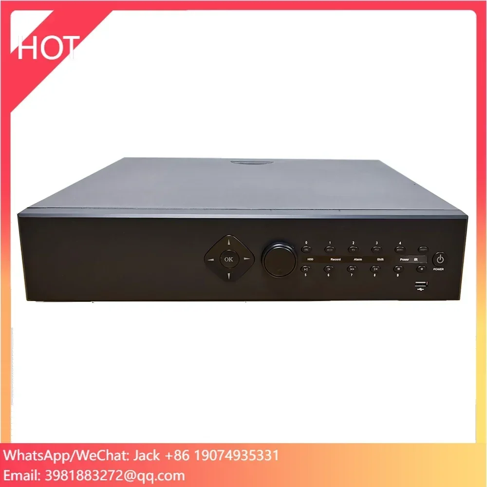 FansuTi 64CH 4K 8MP NVR 8 SATA Industrial Human Face Detection Human Shape Detection Detection Network Video Recorder
FansuTi 64CH 4K 8MP NVR 8 SATA Industrial Human Face Detection Human Shape Detection Detection Network Video Recorder