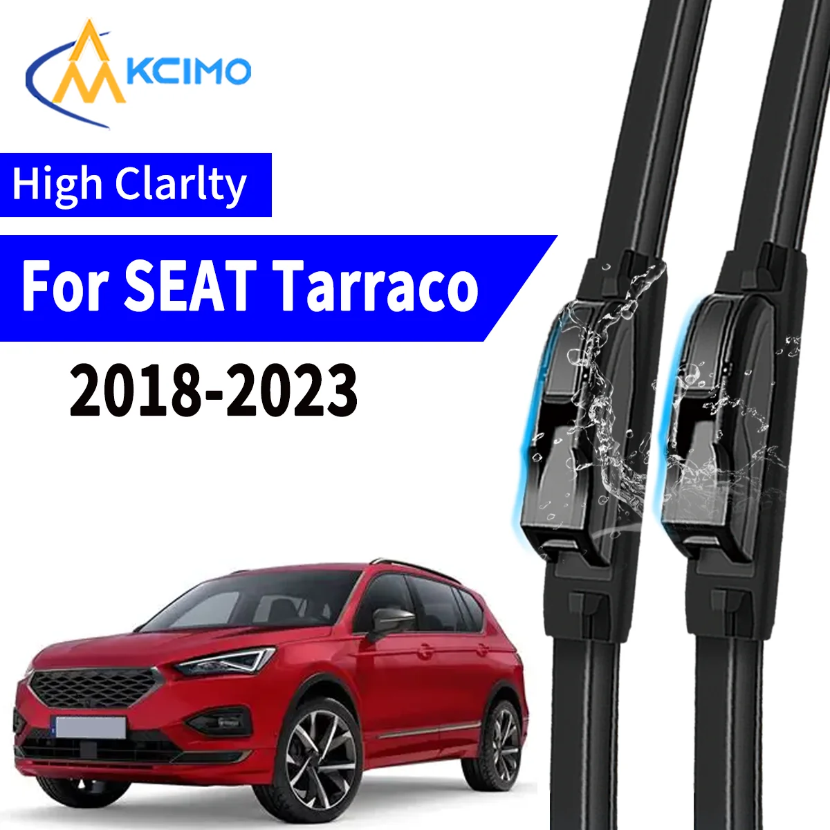 2pcs Car Wiper For SEAT Tarraco FR KN2 2018 2019 2020 2021 2022 2023 Front Windscreen Wiper Blade Silent Soft Rubber
2pcs Car Wiper For SEAT Tarraco FR KN2 2018 2019 2020 2021 2022 2023 Front Windscreen Wiper Blade Silent Soft Rubber