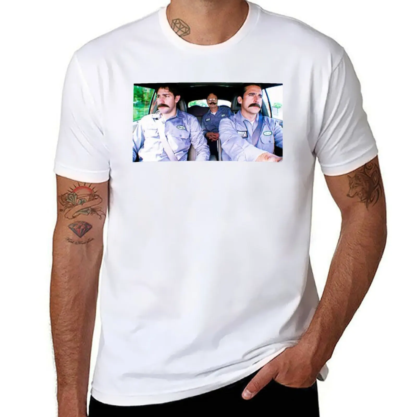 Jim, Dwight and Michael as Warehouse Workers T-Shirt t shirts for man graphic vintage t shirts with prints T-Shirt
Jim, Dwight and Michael as Warehouse Workers T-Shirt t shirts for man graphic vintage t shirts with prints T-Shirt