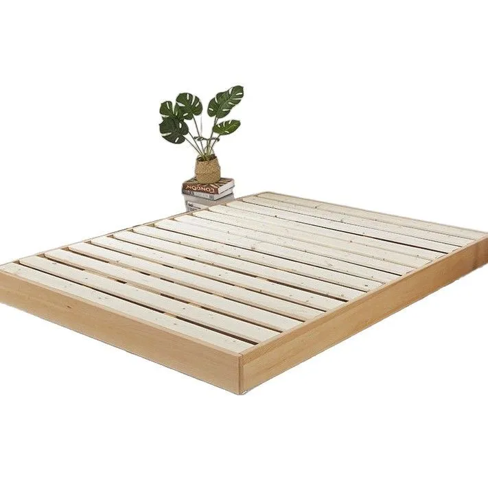 Suspended bed, solid wood, no bedside, tatami, simple, modern
Suspended bed, solid wood, no bedside, tatami, simple, modern