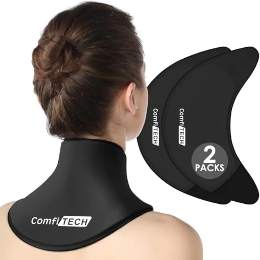 Neck Ice Pack Wrap Gel, Cooling Pad for Cervical and Shoulder,,2 Packs
Neck Ice Pack Wrap Gel, Cooling Pad for Cervical and Shoulder,,2 Packs