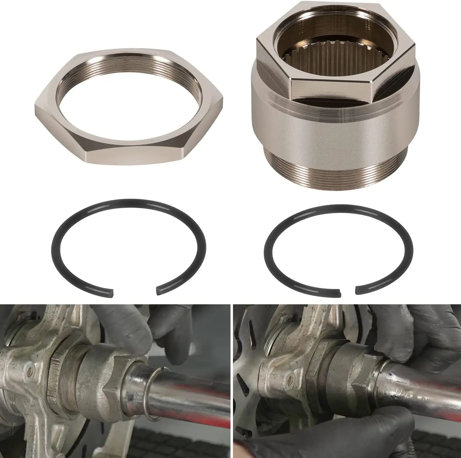 Rear Axle Lock Nut Clip Bolt Jam Sleeve for Honda TRX300EX TRX400EX TRX250X TRX400X ATC250R ATC350X
Rear Axle Lock Nut Clip Bolt Jam Sleeve for Honda TRX300EX TRX400EX TRX250X TRX400X ATC250R ATC350X