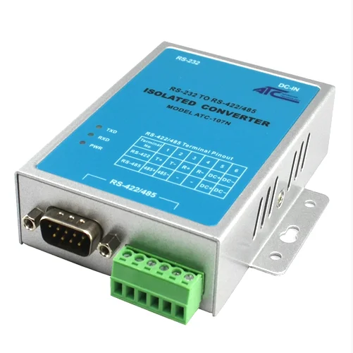 Home ATC-107N Industrial Class Wall-mounted Photoelectric Isolation Converter RS-232 TO RS-422/485
Home ATC-107N Industrial Class Wall-mounted Photoelectric Isolation Converter RS-232 TO RS-422/485