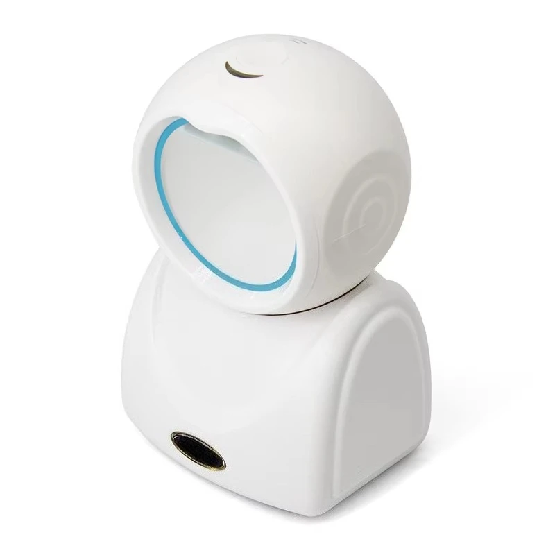 SC-R88 ABS Plastic Barcode Scanner with White LED for 1D & 2D Scanning USB Interface Fast Scaning Desktop Scanner