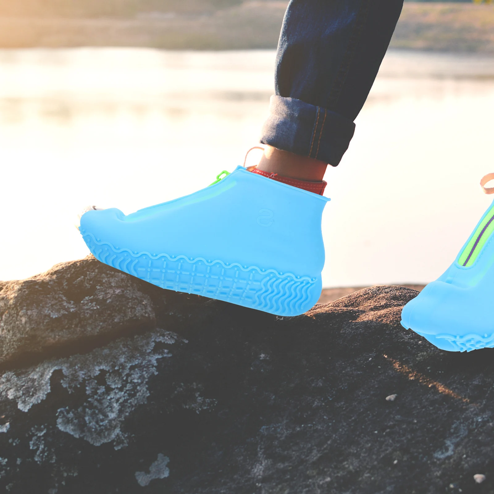 Anti-Skid Shoes Protective Cover Silicone Rain Boots Cover Size S Waterproof Outdoor Shoes Cover Reusable
Anti-Skid Shoes Protective Cover Silicone Rain Boots Cover Size S Waterproof Outdoor Shoes Cover Reusable
