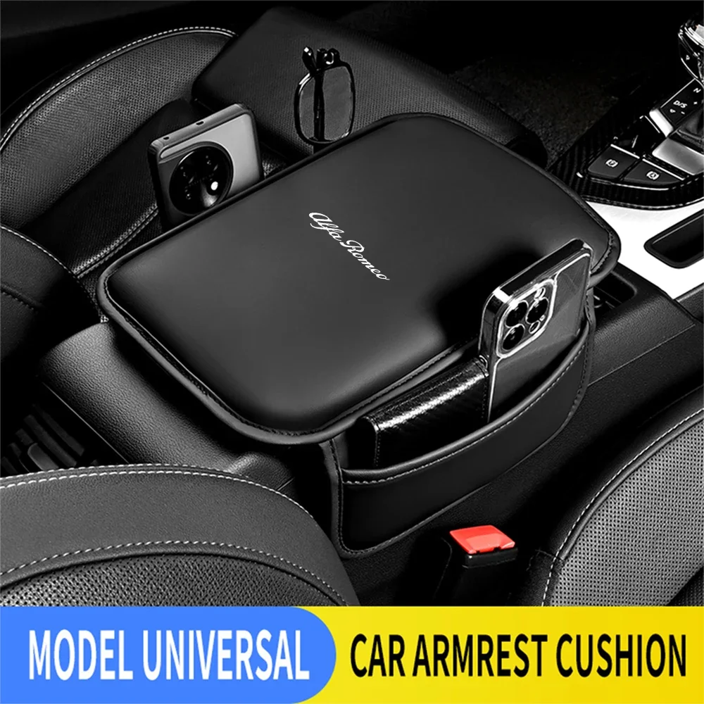 1pc For Alfa Romeo Sportiva 159 Mito 147 Stelvio Black Car Armrest Box Pad PU Leather Arm Rest Protection Cushion Cover Styling
1pc For Alfa Romeo Sportiva 159 Mito 147 Stelvio Black Car Armrest Box Pad PU Leather Arm Rest Protection Cushion Cover Styling