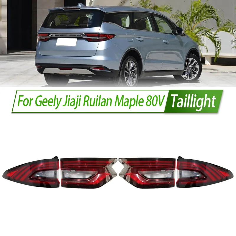 For Geely Jiaji Ruilan Maple 80V Taillight Assembly OEM Style Rear Lamp with Turn Signal Reverse Light Direct Fit Replacement
For Geely Jiaji Ruilan Maple 80V Taillight Assembly OEM Style Rear Lamp with Turn Signal Reverse Light Direct Fit Replacement