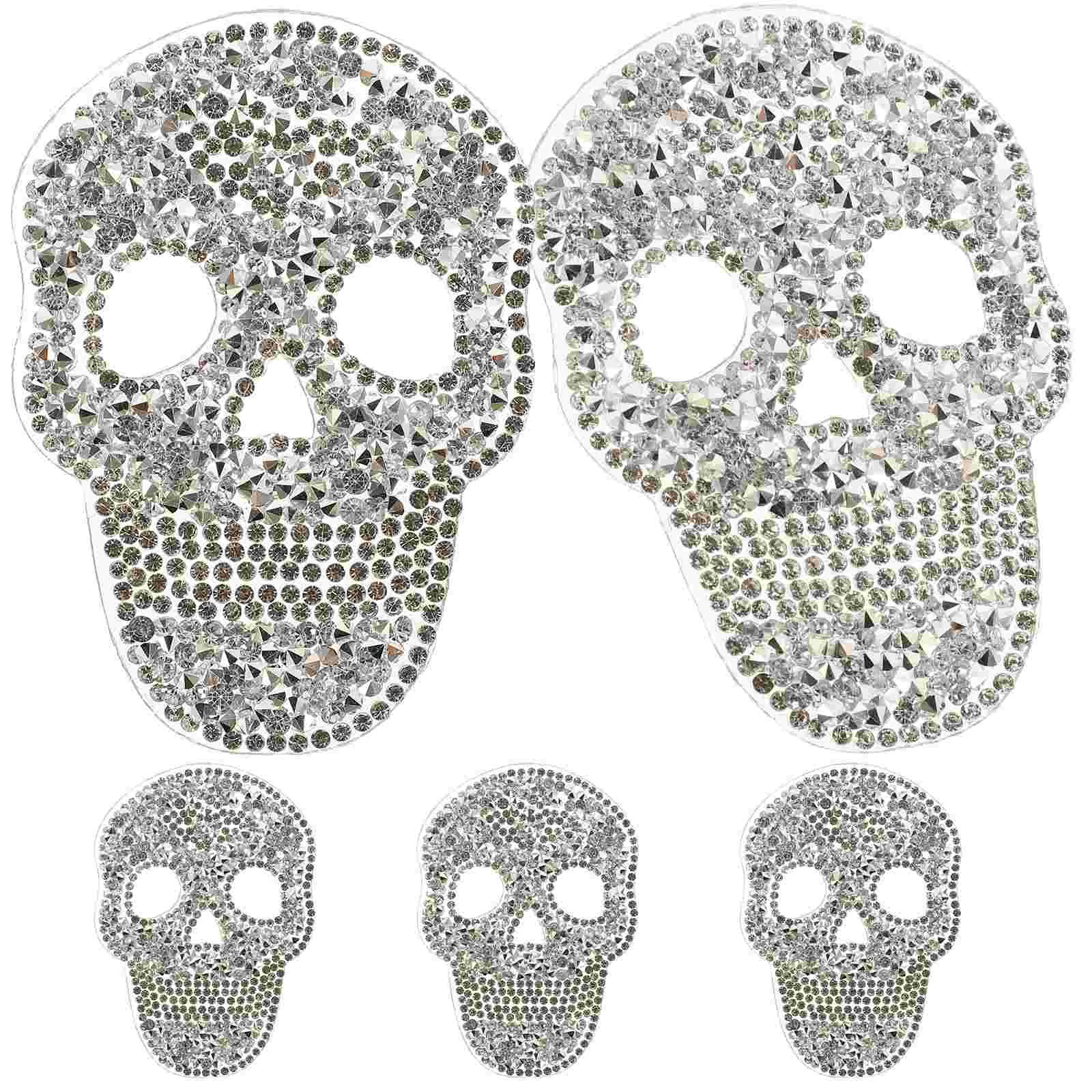 5 Pcs Hot Diamond Stickers for Jeans Sew on Halloween Iron Glitter Crossbones Rhinestone Multi function Back Decorative
5 Pcs Hot Diamond Stickers for Jeans Sew on Halloween Iron Glitter Crossbones Rhinestone Multi function Back Decorative