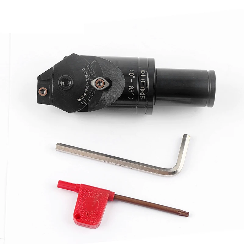 C20 C25 Universal Adjustable 0-85 Degrees Steel Insert Cutter Head Multi-Purpose CNC Milling OEM ODM Chamfering Customizable
C20 C25 Universal Adjustable 0-85 Degrees Steel Insert Cutter Head Multi-Purpose CNC Milling OEM ODM Chamfering Customizable