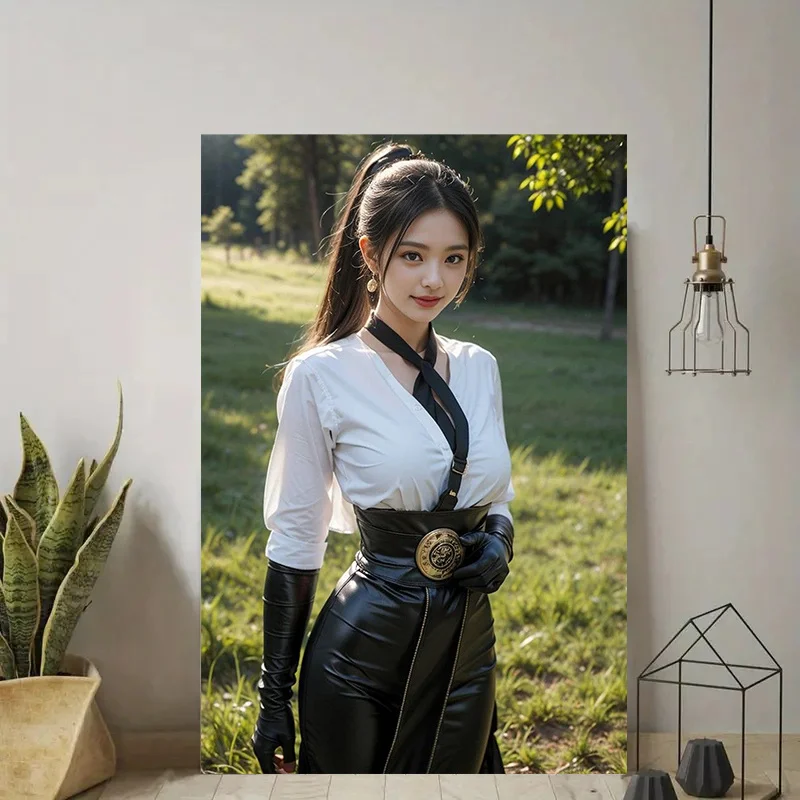 Elegant Female Portrait Canvas Print - Modern Minimalist & Wall Art Poster, Frameless Elegant Woman Painting for Home
Elegant Female Portrait Canvas Print - Modern Minimalist & Wall Art Poster, Frameless Elegant Woman Painting for Home