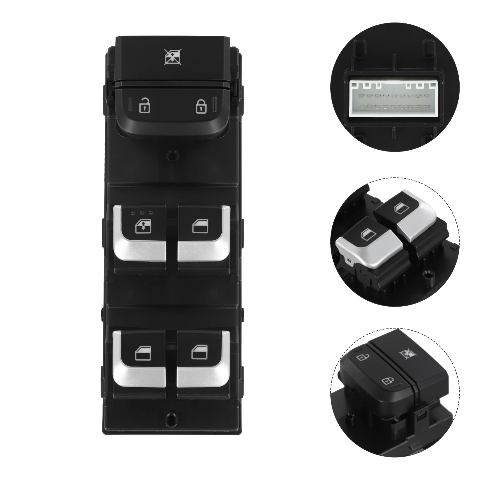 Front Left Control Switch Door Glass Lift Control Switch Vehicle Maintenance Model Year Compatibility Vehicle Parts
Front Left Control Switch Door Glass Lift Control Switch Vehicle Maintenance Model Year Compatibility Vehicle Parts