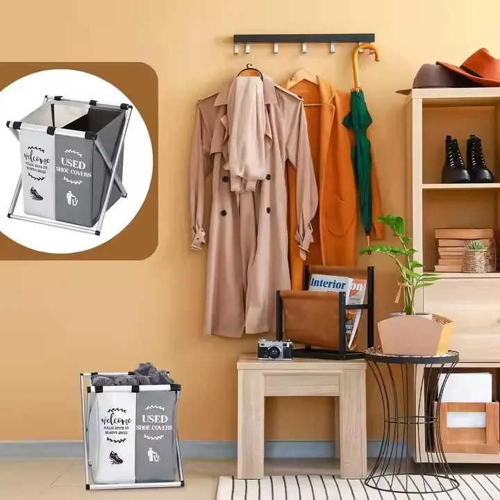 Shoe Cover Dispenser Foldable Shoe Covers Box Realtor Supplies,Holder with Used Shoe Covers and Please Remove Your Shoes Sign
Shoe Cover Dispenser Foldable Shoe Covers Box Realtor Supplies,Holder with Used Shoe Covers and Please Remove Your Shoes Sign