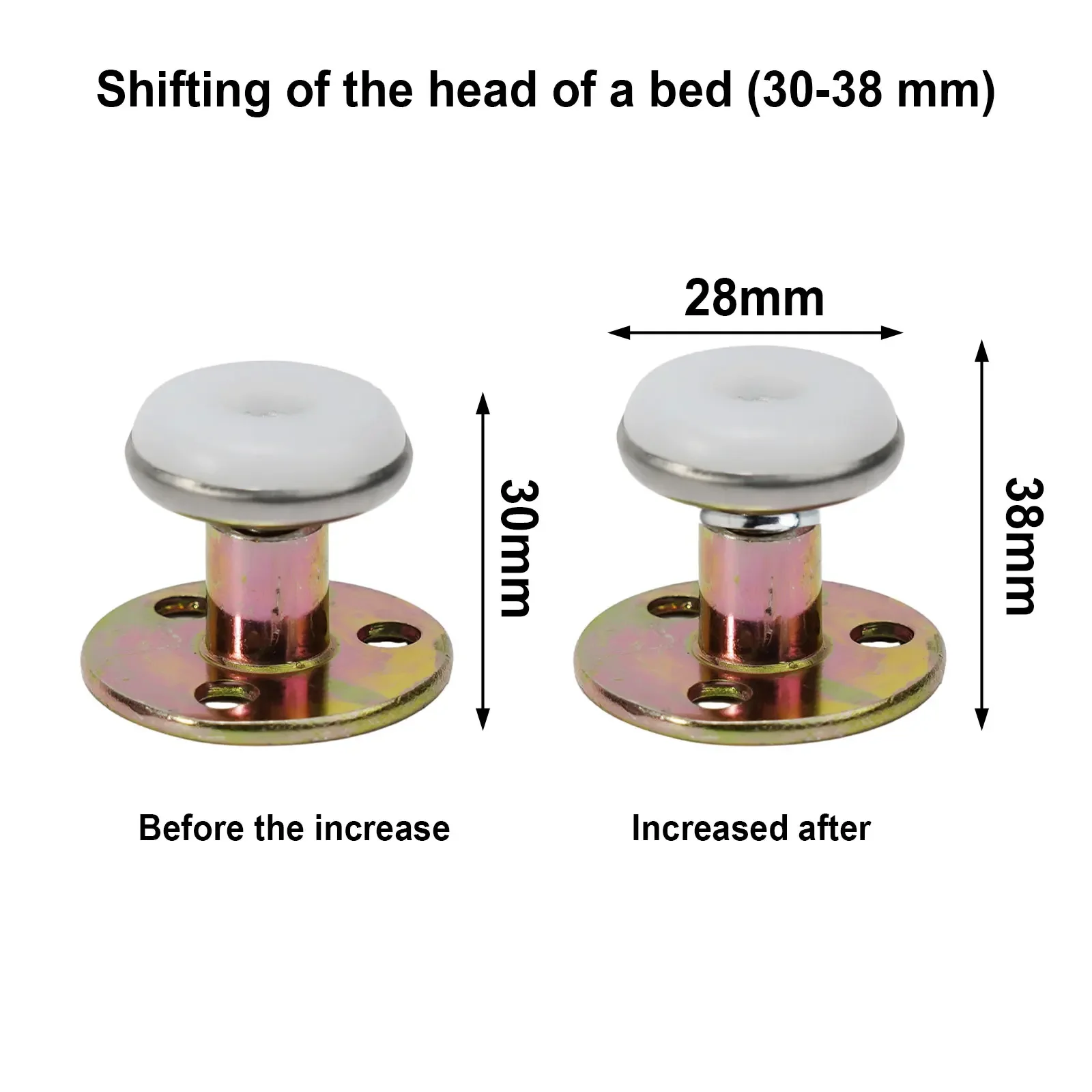 High Quality Practical Durable Bed Frame Headboard Stoppers Anti-Shake Tool Furniture Fixed Bracket Home Fixed Tool
High Quality Practical Durable Bed Frame Headboard Stoppers Anti-Shake Tool Furniture Fixed Bracket Home Fixed Tool