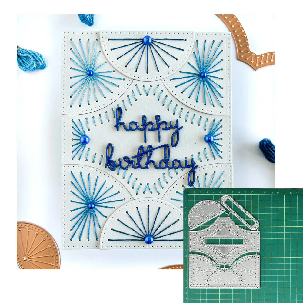 Fan Background Framework Metal Cutting Dies Handmade Card decorate Embossing DIY Scrapbooking
Fan Background Framework Metal Cutting Dies Handmade Card decorate Embossing DIY Scrapbooking