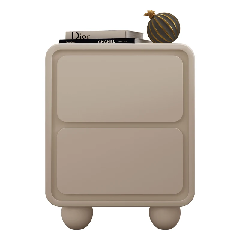 Cream wind bedside table white solid wood piano paint bedside table modern simple storage cabinet
Cream wind bedside table white solid wood piano paint bedside table modern simple storage cabinet