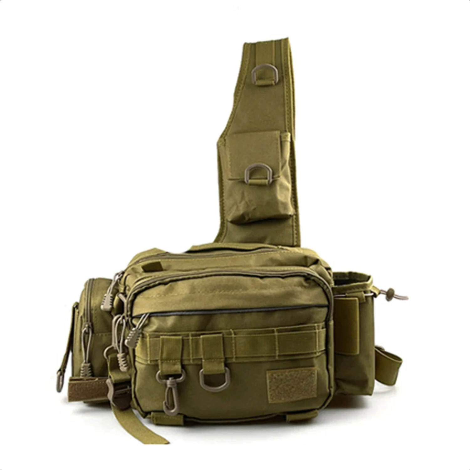 Fishing Backpack Multifunctional Fishing Gear Single Shoulder Fishing with Rod Holder Fishing Hiking Hunting
Fishing Backpack Multifunctional Fishing Gear Single Shoulder Fishing with Rod Holder Fishing Hiking Hunting