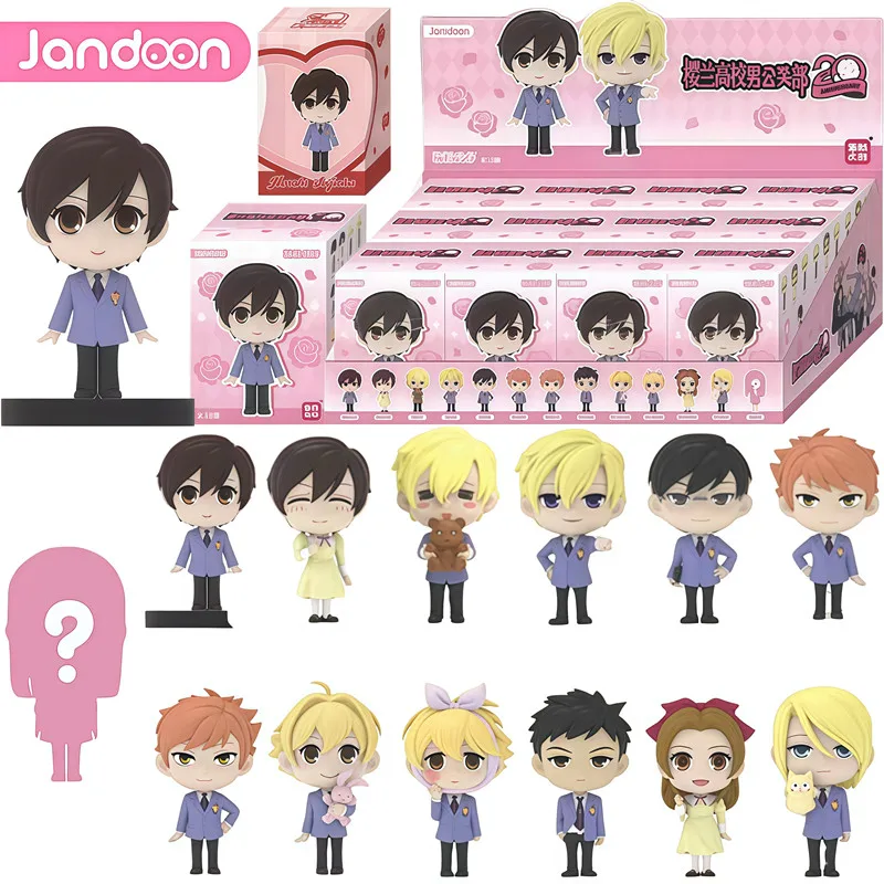 JANDOOM Ouran High School Host Club Haruhi Fujioka Tamaki Suou Cartoon Anime Figure Blind Box Toy Rice Grain Doll Birthday Gift
JANDOOM Ouran High School Host Club Haruhi Fujioka Tamaki Suou Cartoon Anime Figure Blind Box Toy Rice Grain Doll Birthday Gift