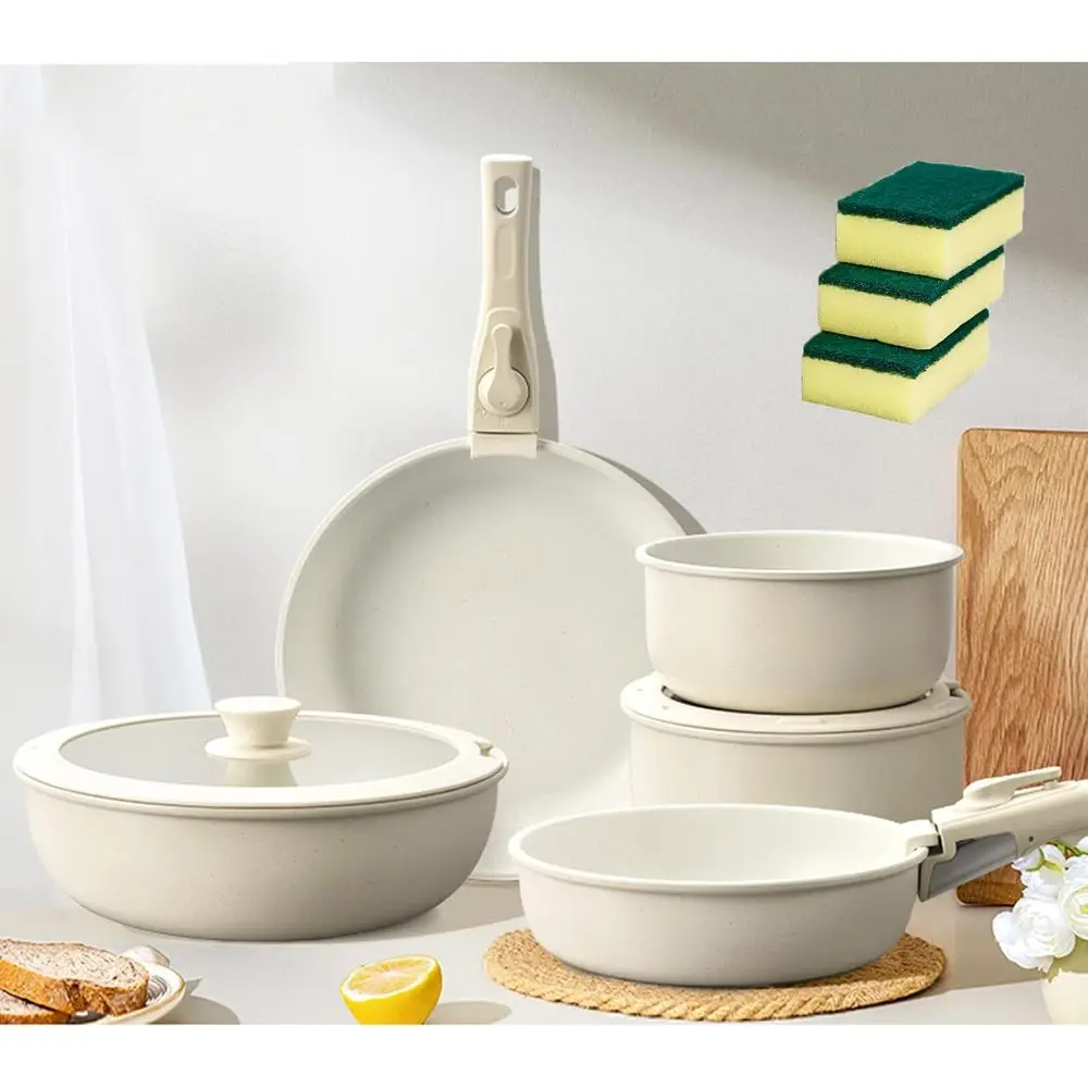 Набор посуды, посуда с антипригарным покрытием и съемной ручкой, набор кухонных кастрюль и сковородок из 5/9 предметов, портативная индукционная посудомоечная машина Ov
Набор посуды, посуда с антипригарным покрытием и съемной ручкой, набор кухонных кастрюль и сковородок из 5/9 предметов, портативная индукционная посудомоечная машина Ov