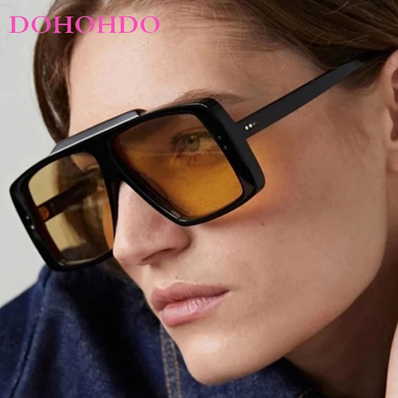 Trend Luxury Big Frame Square Rivets One Piece Sunglasses Men Women Fashion Brand Designer Outdoors Driving Sun Glasses UV400
Trend Luxury Big Frame Square Rivets One Piece Sunglasses Men Women Fashion Brand Designer Outdoors Driving Sun Glasses UV400