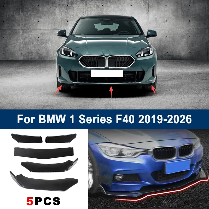 Adjustable 5Pcs Sectional Front Spoiler Lip For BMW 1 Series F40 2019-2026 Front Bumper Splitter Car Exterior Sport Body Kit
Adjustable 5Pcs Sectional Front Spoiler Lip For BMW 1 Series F40 2019-2026 Front Bumper Splitter Car Exterior Sport Body Kit