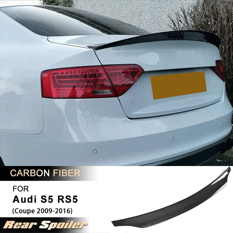 Car Rear Trunk Spoiler Wings for Audi S5 RS5 Coupe 2009-2016 Car Racing Rear Spoiler Boot Wing Lip Body Kit Full Carbon Fiber
Car Rear Trunk Spoiler Wings for Audi S5 RS5 Coupe 2009-2016 Car Racing Rear Spoiler Boot Wing Lip Body Kit Full Carbon Fiber