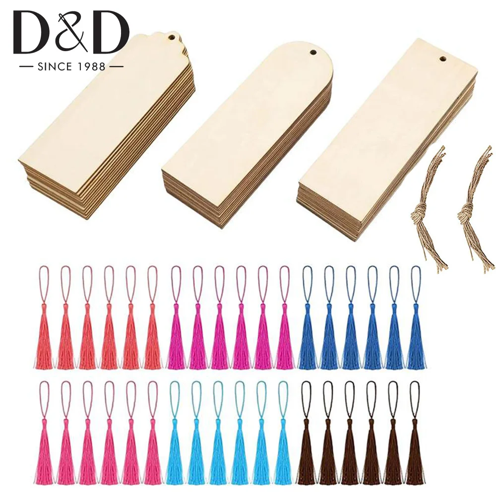 36Pcs/Set Wooden Bookmark Blank Wooden Sign Unfinished Label Book Page Clips Rectangular Thin Hanging Tags DIY Handmade Craft
36Pcs/Set Wooden Bookmark Blank Wooden Sign Unfinished Label Book Page Clips Rectangular Thin Hanging Tags DIY Handmade Craft