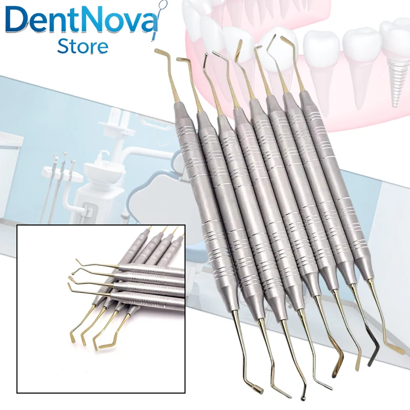 8pcs Dental Composite Spatula Set Professional Dentist Kit for Restoration & Repair, Resin Filler Tool
8pcs Dental Composite Spatula Set Professional Dentist Kit for Restoration & Repair, Resin Filler Tool