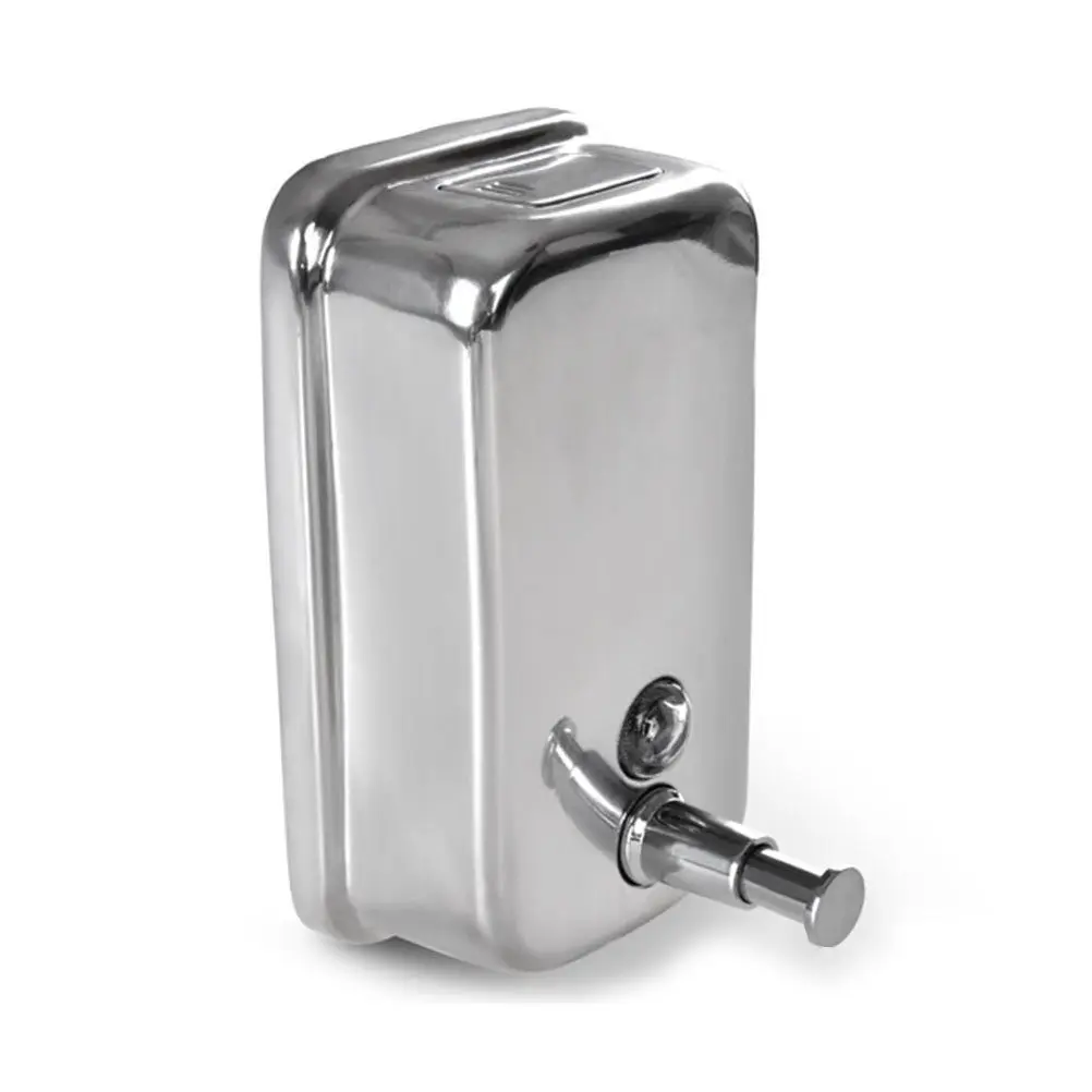 Wall Mount 500ml Stainless Steel Lotion Pump Silver Kitchen Bathroom Liquid Soap Shampoo Dispenser Liquid Soap Dispenser
Wall Mount 500ml Stainless Steel Lotion Pump Silver Kitchen Bathroom Liquid Soap Shampoo Dispenser Liquid Soap Dispenser