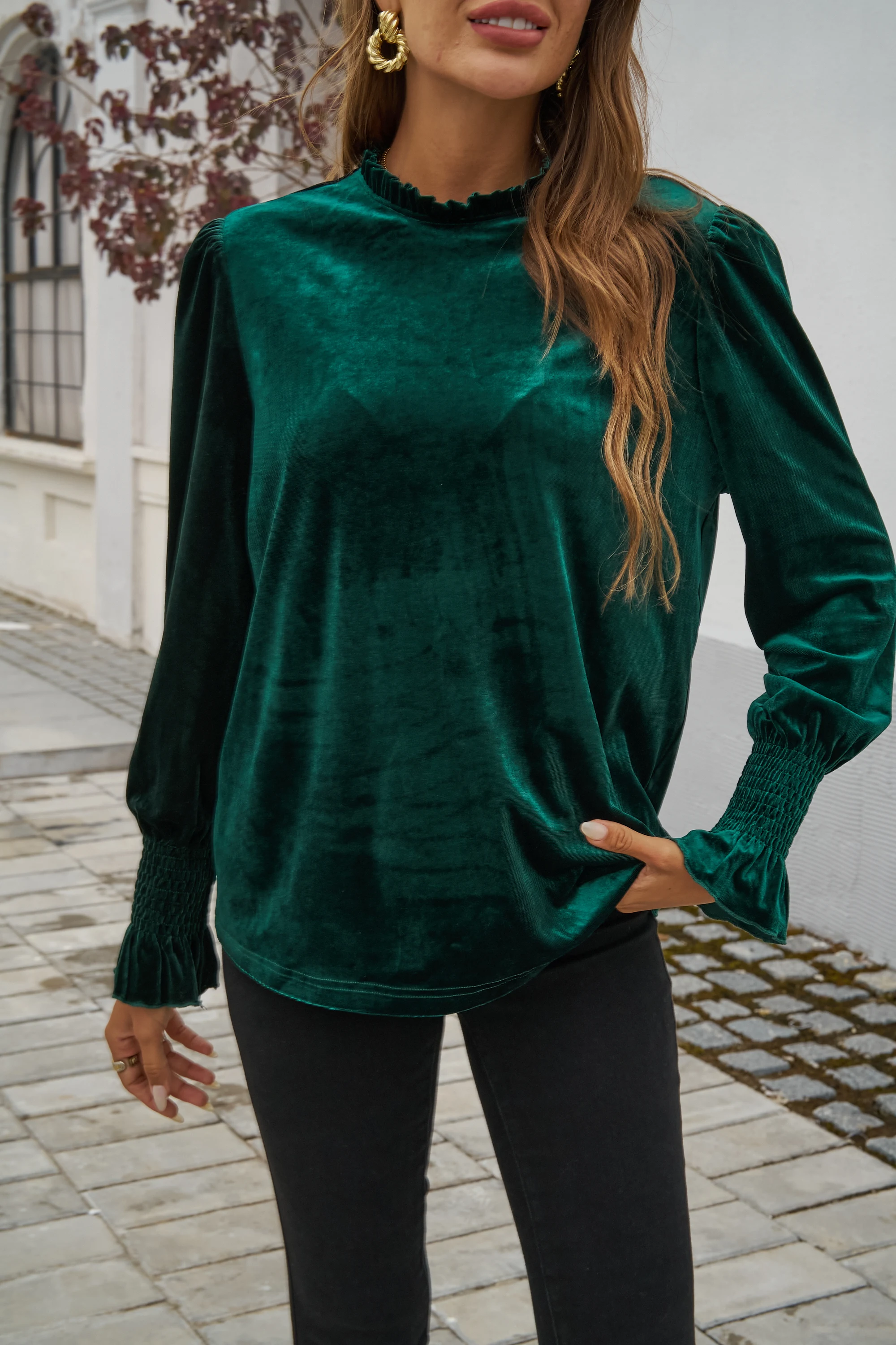 Women's Blouses Trend Elegant 2024 Long Sleeve Shirt Y2k Clothes Elegant Round Neck Top Female Clothing Casual Ladies Blouses
Women's Blouses Trend Elegant 2024 Long Sleeve Shirt Y2k Clothes Elegant Round Neck Top Female Clothing Casual Ladies Blouses