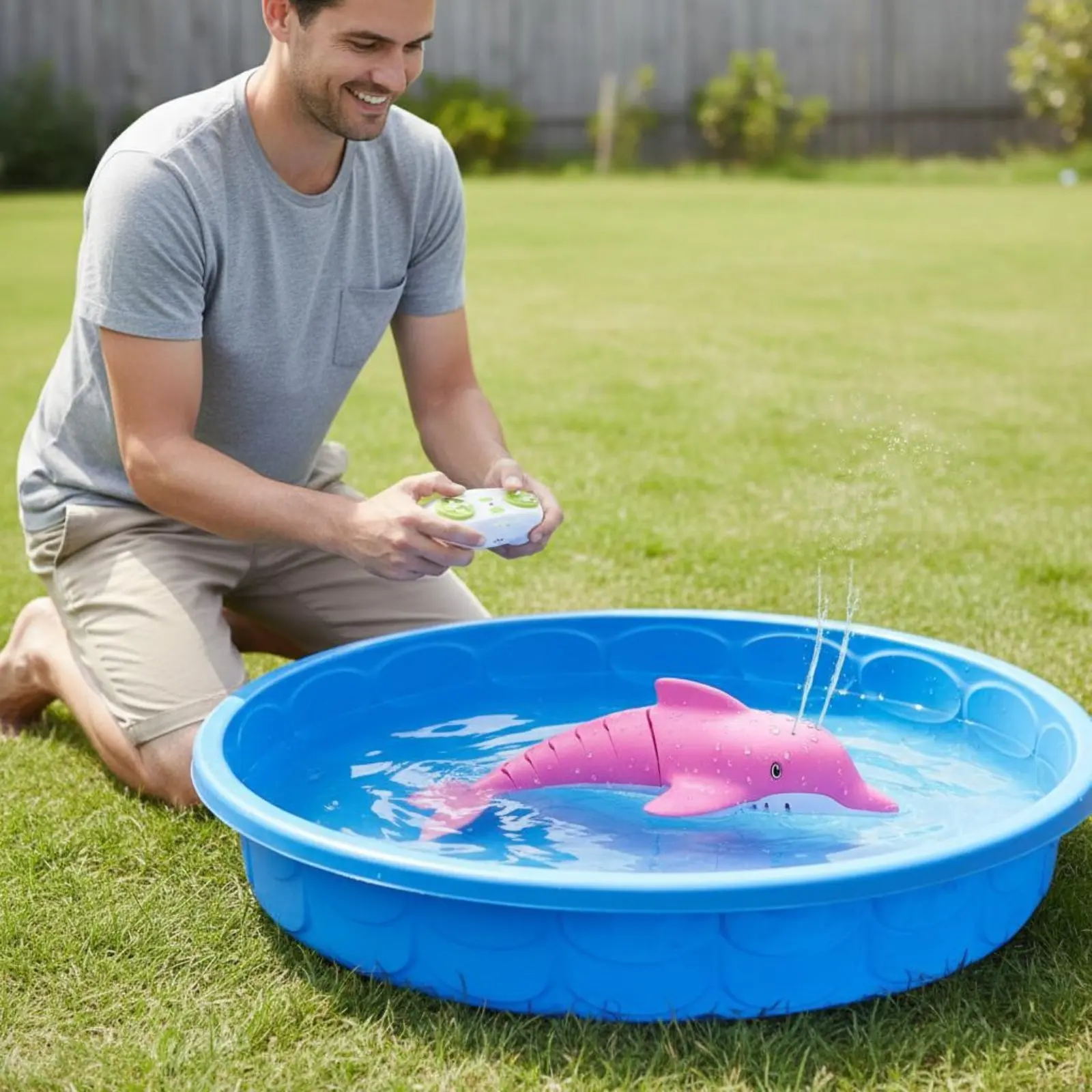 Wireless Control Dolphin Boat Rechargeable Wireless Control Creature Boat RC Dolphin Waterproof Single-Touch Demonstration
Wireless Control Dolphin Boat Rechargeable Wireless Control Creature Boat RC Dolphin Waterproof Single-Touch Demonstration