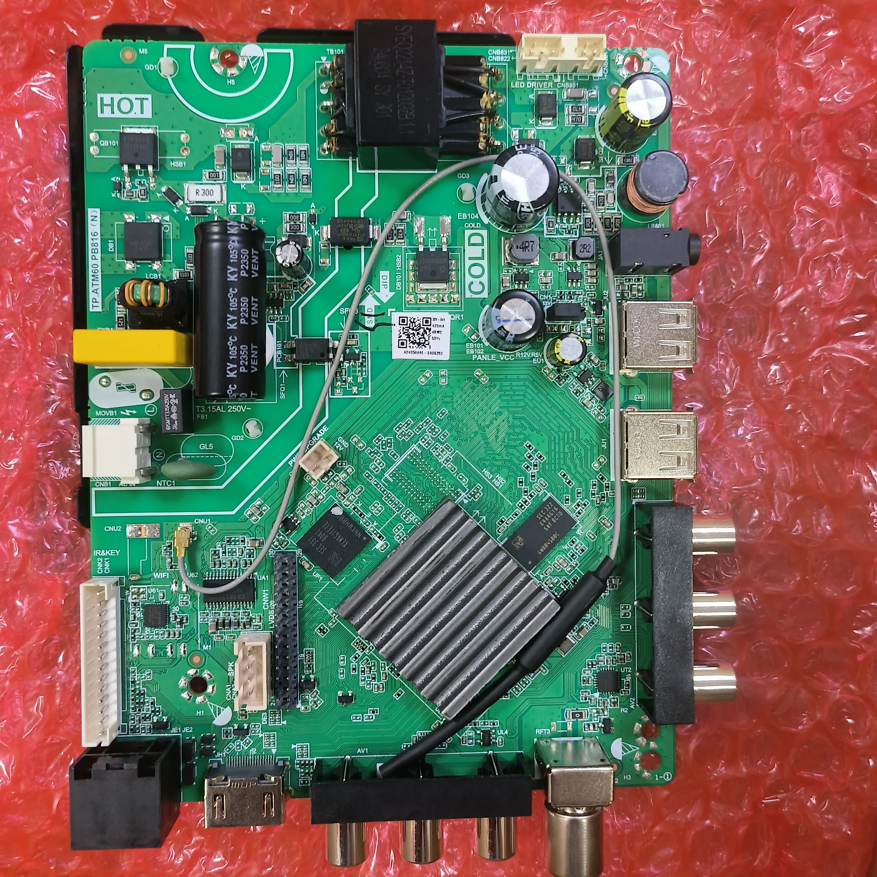 TP.ATM60.PB818(N) TP.MS358.PB818 TP.ATM30.PB818 TV motherboard android network 30V-84V/420MA 25W
TP.ATM60.PB818(N) TP.MS358.PB818 TP.ATM30.PB818 TV motherboard android network 30V-84V/420MA 25W