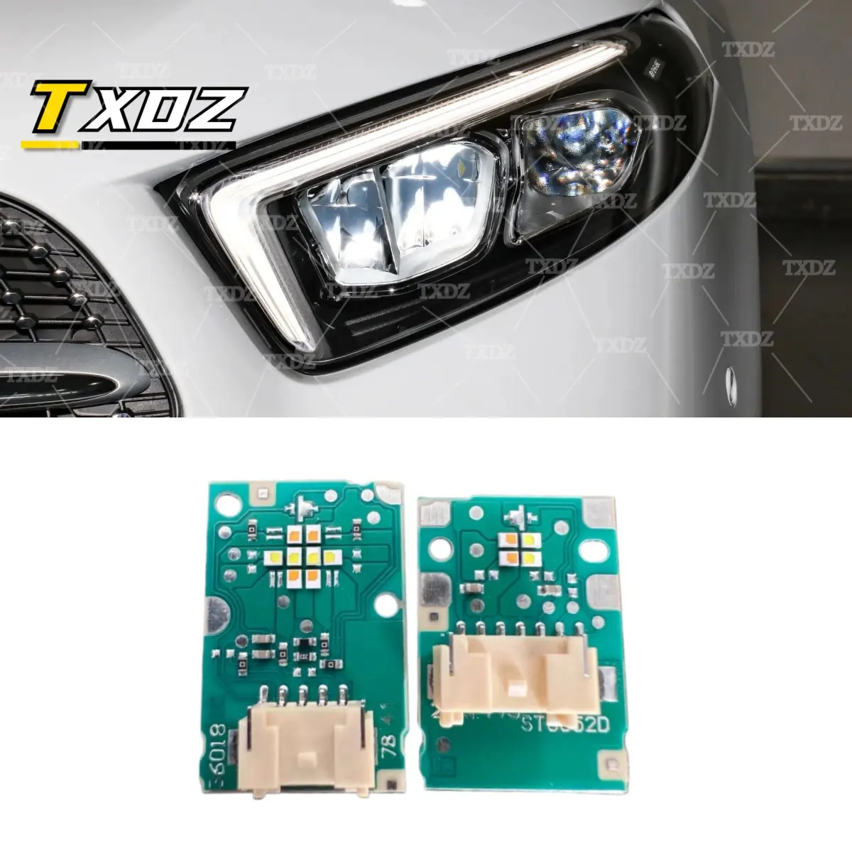 White Daytime Running Light DRL LED Board For 2019-2022 Mercedes W177 A Class A180 A200 LED Headlight Turn Signal Module
White Daytime Running Light DRL LED Board For 2019-2022 Mercedes W177 A Class A180 A200 LED Headlight Turn Signal Module