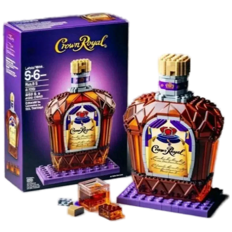 Building Block Whiskey Bottle,Simulation Wine Bottle Assemble Building Blocks,Creative Building Block,Ornaments, Home Decor
Building Block Whiskey Bottle,Simulation Wine Bottle Assemble Building Blocks,Creative Building Block,Ornaments, Home Decor