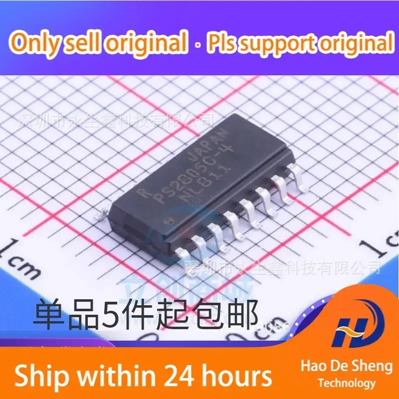 10 шт./лот PS2805-4 SOP16 четырехканальный оптрон PS2805 PS2805C-4 новый оригинальный в наличии
10 шт./лот PS2805-4 SOP16 четырехканальный оптрон PS2805 PS2805C-4 новый оригинальный в наличии