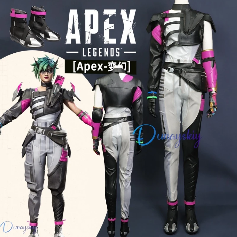 Legends Alter Cosplay Costume Game Apex Disguise New Skin Alter Costumes Outfit Women Evil Spirit Skin Suit Accessories Carnival
Legends Alter Cosplay Costume Game Apex Disguise New Skin Alter Costumes Outfit Women Evil Spirit Skin Suit Accessories Carnival