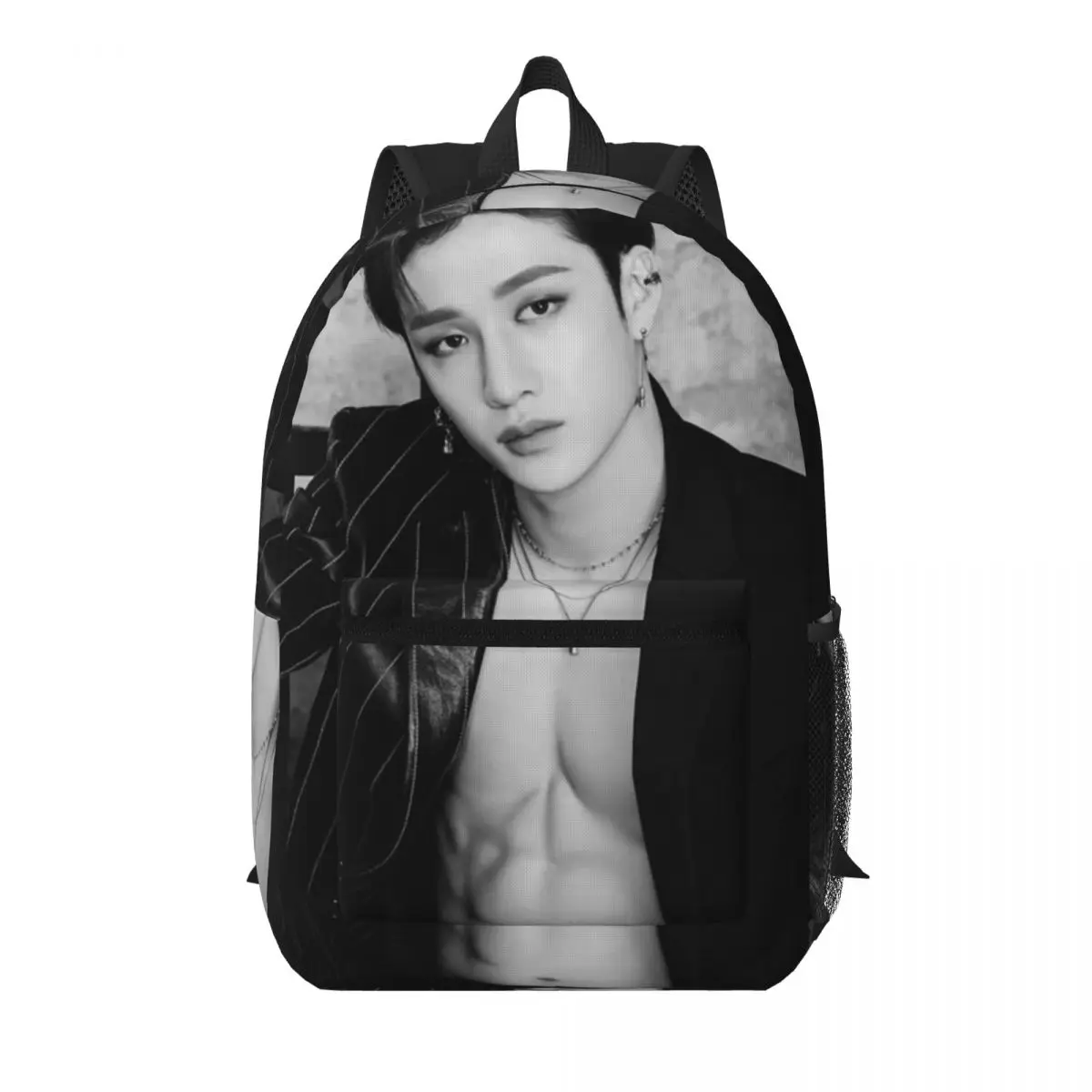 Bang Chan Student Backpack School Bag Hiking Travel Daypack for Men Women Bookbag Shoulder Bags
Bang Chan Student Backpack School Bag Hiking Travel Daypack for Men Women Bookbag Shoulder Bags