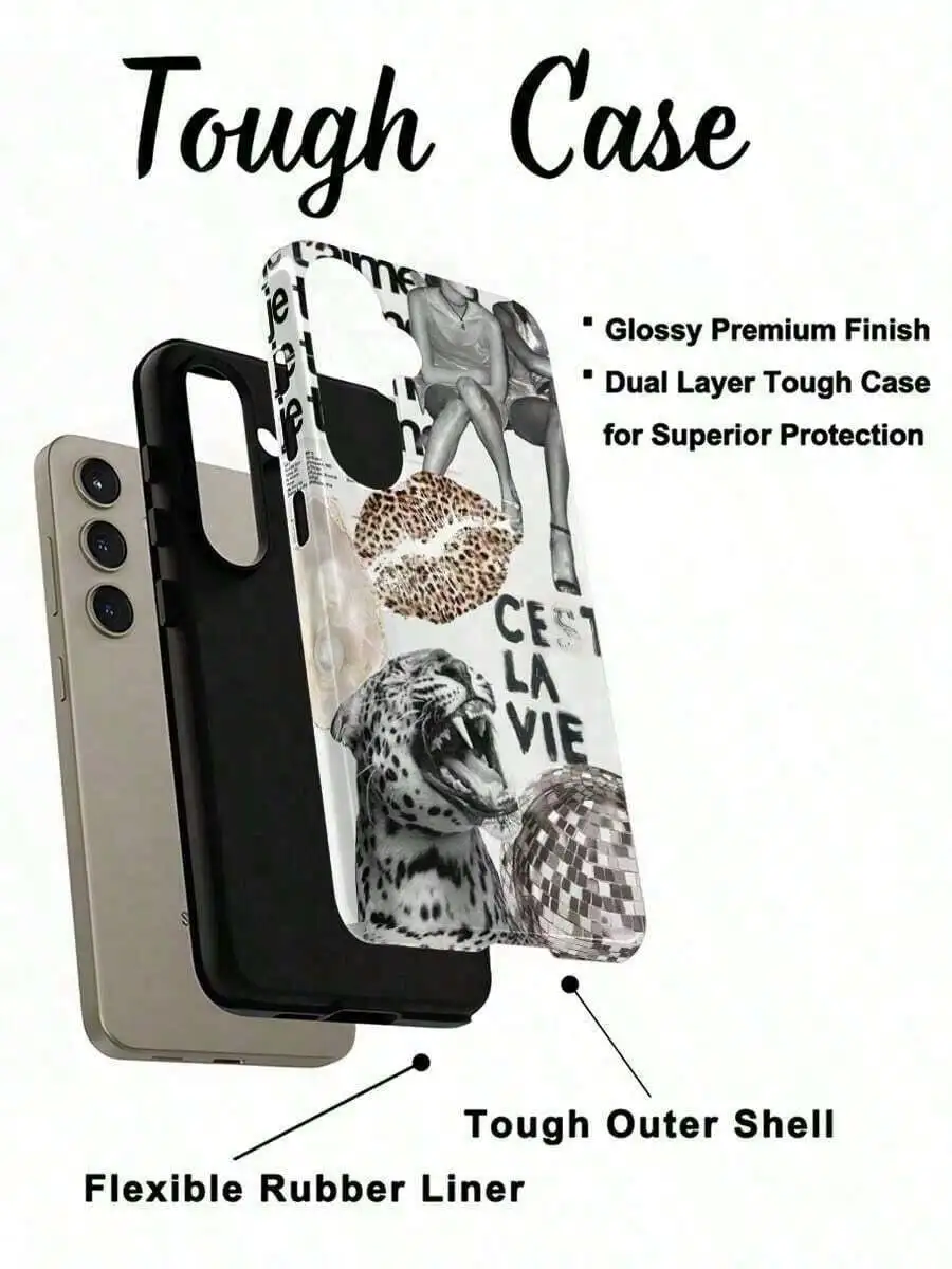Leopard Print Tough Phone Case With Dual Layer Protection For And iPhone
Leopard Print Tough Phone Case With Dual Layer Protection For And iPhone